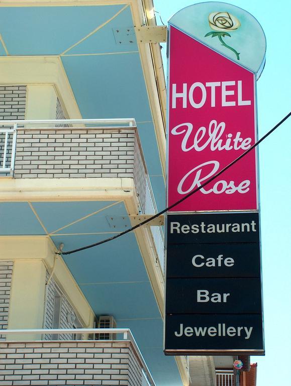 Hotel White Rose Beach Olympiakí Aktí Eksteriør billede