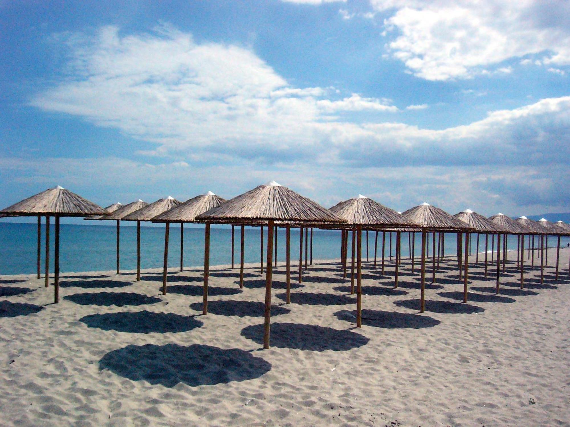 Hotel White Rose Beach Olympiakí Aktí Eksteriør billede