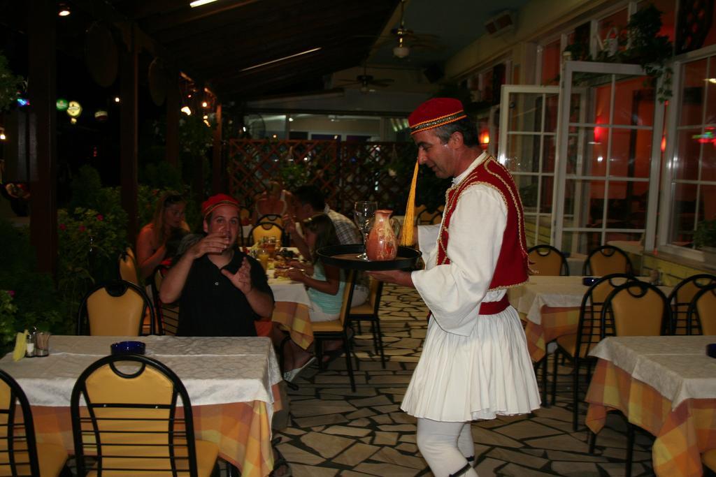 Hotel White Rose Beach Olympiakí Aktí Eksteriør billede