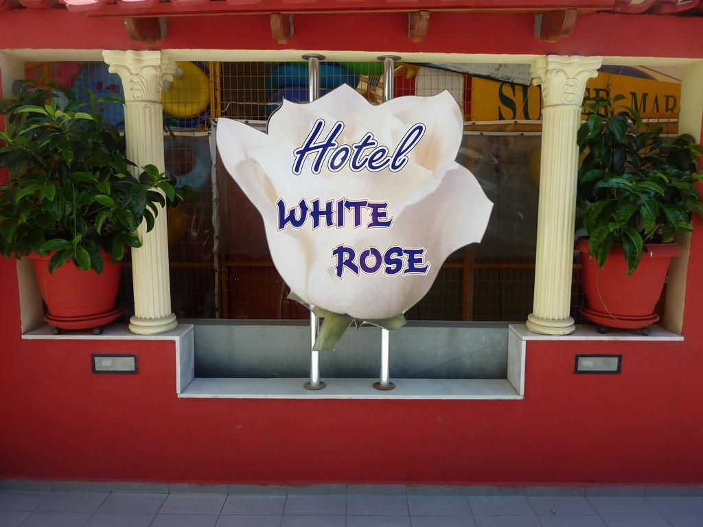 Hotel White Rose Beach Olympiakí Aktí Eksteriør billede