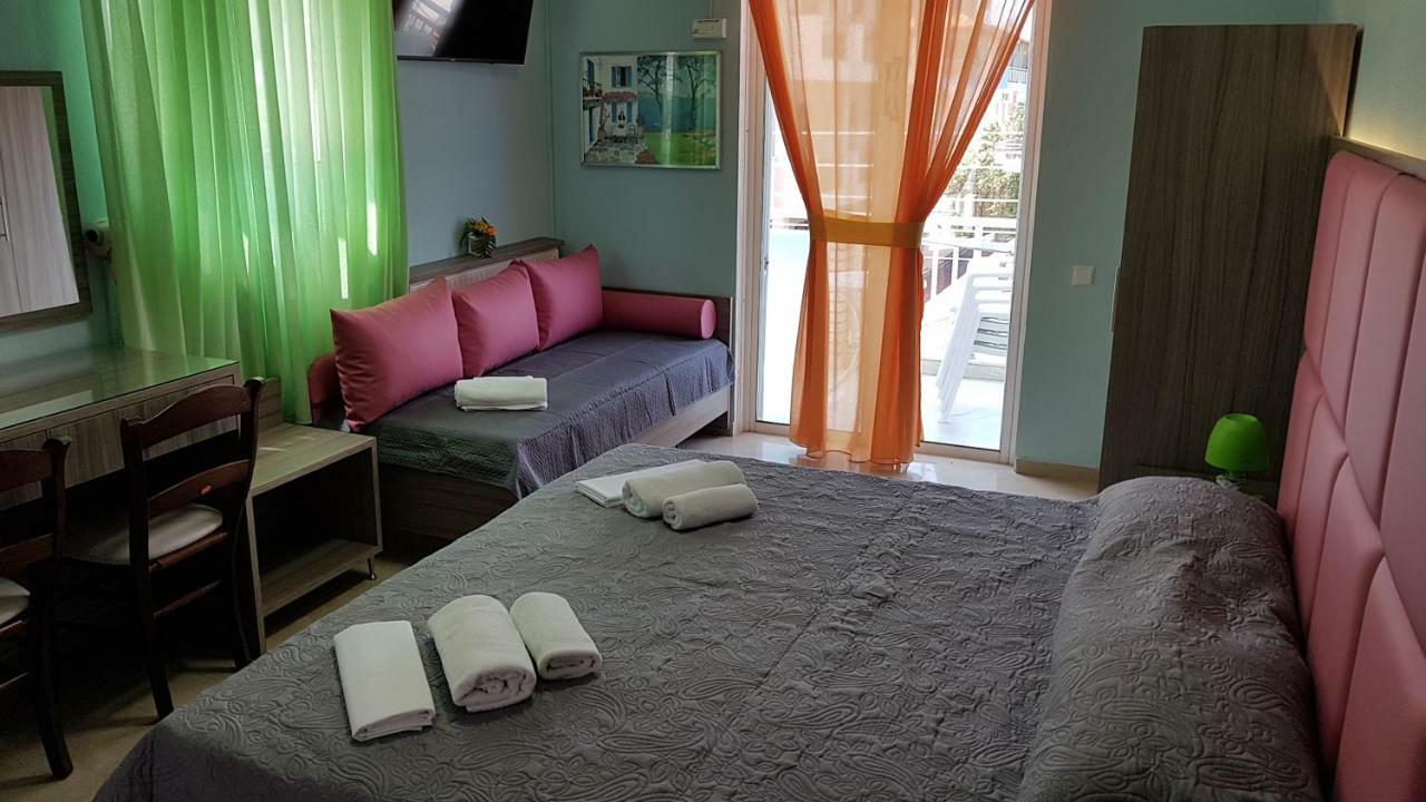 Hotel White Rose Beach Olympiakí Aktí Eksteriør billede