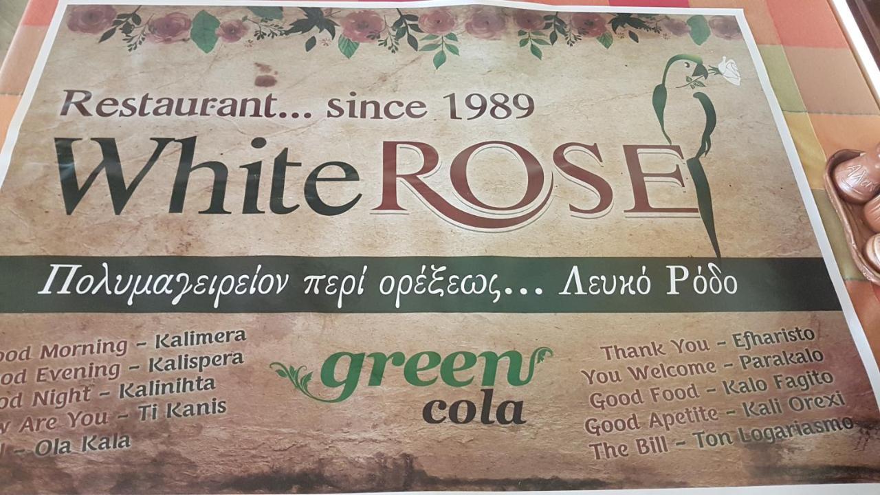 Hotel White Rose Beach Olympiakí Aktí Eksteriør billede