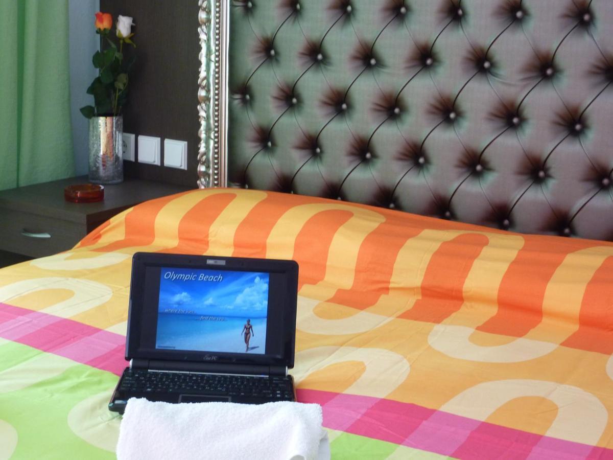 Hotel White Rose Beach Olympiakí Aktí Eksteriør billede